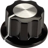 SCI Vrtljivi gumb, crne, bijele boje (promjer x V) 19.5 mm x 11.5 mm RN-99F(6.4mm) 1 kom. | Eponuda.ba