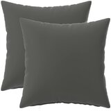  Presvlaka za jastuk 2 pcs HEERLEN Antracit 40 x 40 cm Poliester | shoptok.hr