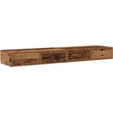  Ladice za krevet s ladicama Staro drvo 140 x 36,5 x 16,5 cm | shoptok.hr