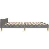  Okvir za krevet bez madraca tamnosivi 200x200 cm od tkanine | shoptok.hr