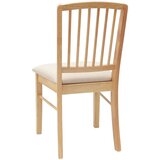  Trpezarijske stolice 2 pcs Prirodna 50 x 52,5 x 91 cm | shoptok.hr