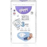 Baby Happy Soft&Delicate Size 3 MIdi jednokratne pelene 5-9 kg 70 kom