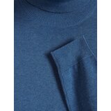 Reserved - Pamučna dolčevita - steel blue | shoptok.hr