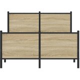  Metalni okvir kreveta bez madraca boja hrasta sonome 120x190 cm | shoptok.hr