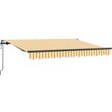  Skrovita tenda Žuta 250 x 200 cm tkanina | shoptok.hr