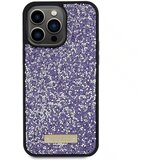 Guess Originalna Hardcase GUHCP15XPFGSBSP torbica za iPhone 15 Pro Max (Rhinestone Metal Logo / svijetlo roza) | shoptok.hr