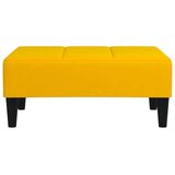  Stolček za noge rumen 78x56x32 cm žamet, (20818588) | Shoptok.si