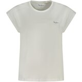 PepeJeans SHORT SLEEVE T-SHIRT WOMEN WHITE Cene
