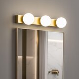Brilagi SET 2x LED zidna svetla za kupatilo HOLLYWOOD 3xLED/3W/230V 39 cm IP44 zlatna | Eponuda.com
