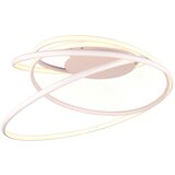 Trio Select bela led stropna svetilka s kovinskim senčnikom nala – | Shoptok.si