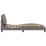  Okvir kreveta s LED-om bez madraca 100 x 200 cm od tkanine | shoptok.hr