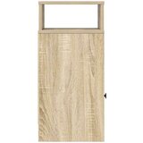 vidaXL Noćni ormarići 2 kom s ladicom sonoma hrast 25x31x66 cm | shoptok.hr