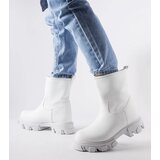 Gemre White slip-on Wuori boots | Shoptok.si