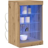  Sideboard s LED svjetlima u umjetničkom hrastu 41x37x67 cm | shoptok.hr