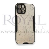  silikonska futrola sa okvirom i zvezdicama za iphone 12 mini (5.4) crna Cene