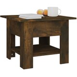  Stolić za kavu boja dimljenog hrasta 55 x 55 x 42 cm od iverice | Eponuda.ba