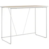 Pisalna miza z mizno ploščo v jesenovem dekorju 49x99 cm Dante –