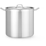 Hendi Profi Line visok lonec s pokrovom, sendvič dno, premer 50 l. 400 x 400 h - 832806, (21096125) | Shoptok.si