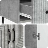  Kreveta Betonska siva 66 x 34,5 x 95 cm Konstruirano drvo | shoptok.hr