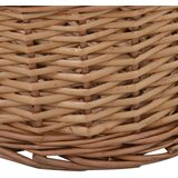  Košara za drva za ogrjev s ručkama 88x57x34 cm od prirodne vrbe | Eponuda.ba