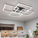 Nettlife LED stropna svetilka: 58cm svetilka za dnevno sobo, 43 W zatemnljiva kuhinjska svetilka, (5000491304) Slike