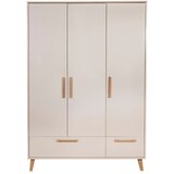 Roba Kremno bela/v naravni barvi otroška garderobna omara v hrastovem dekorju 138x200x55 cm Jil – | Shoptok.si