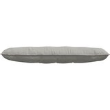  Jastuk za leđa Svijetlo siva 140 x 50 cm Mikrofiber tkanina | shoptok.hr