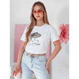 DStreet T-shirt damski z nadrukiem WOMANPOW biały | Shoptok.si