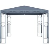  Sjenica s LED svjetlosnim trakama 300 x 300 cm antracit | shoptok.hr