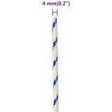  Brodski konop bijeli 4 mm 250 m od polipropilena | shoptok.hr
