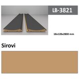 AGT profil Zidni MDF LB-3821 za farbanje (866/231) 2800x128x18mm ( 026-079 ) Cene