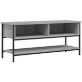 TV ormarić siva boja hrasta 100 x 35 x 45 cm konstruirano drvo | shoptok.hr