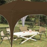  Rastezljivi šator za zabave Sivo-smeđa 575 x 288 x 245 cm | shoptok.hr
