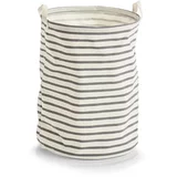 ZELLER spremnik za rublje stripes (sivo-bež boje)