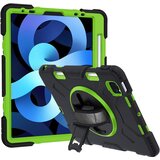 NIKCORP Ovitek za iPad Pro 11 s 360-stopinjskim vrtljivim stojalom, držalom za pisalo in zaščito pred udarci, trislojen, črn, (5000139041) | Shoptok.si