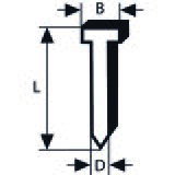 Bosch Ravni ekser sa upuštenom glavom SK64 20G 2608200528, 32 mm pocinkovana | Eponuda.com