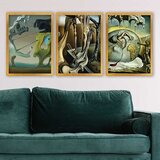 Wallity Set uramljenih slika 3AC_UN261045, 3 dijela | Eponuda.ba