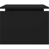  Stolić za kavu crni 68 x 50 x 38 cm od konstruiranog drva | shoptok.hr