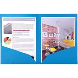  FASCIKL PREKLOPNI KARTONSKI A4 SA 2 DŽEPA PK25 EXACOMPTA 415002E PLAVI | Shoptok.si