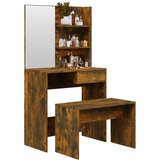  Set toaletni stolić boja dimljenog hrasta 74,5x40x141 cm | shoptok.hr