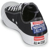 Converse Nizke superge CHUCK TAYLOR ALL STAR LOGO STACKED - OX Črna | Shoptok.si