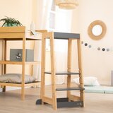 Roba Siv bambusov stolček pomagalček – | Shoptok.si