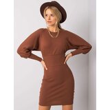RUE PARIS Dress-RV-SK-6079.65-dark brown | shoptok.hr