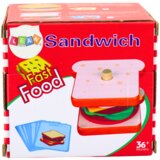  Sandwich Wooden 8 El Cards With Recipes 10 Pcs | shoptok.hr