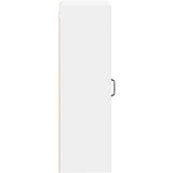 vidaXL Stenska kuhinjska omarica Bela 50 x 31 x 100 cm Konstruiran les | Shoptok.si