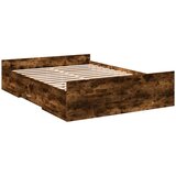  Okvir kreveta s ladicama boja hrasta 140x190 cm | Eponuda.ba