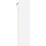 vidaXL Vitrina bijela 100x15x58 cm konstruirano drvo | shoptok.hr