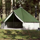  The Living Store Družinski šotor tipi za 12 oseb zelen vodoodporen - Družinski Šotor, (21493580) Cene