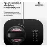 Klarstein Aparat za sladoled FrostFusion - 2-u-1 aparat za sladoled i jogurt s funkcijom održavanja hladnoće | shoptok.hr