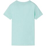  Dječja majica kratkih rukava svijetla boja mente 92 | shoptok.hr